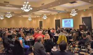 Crowd from Luncheon